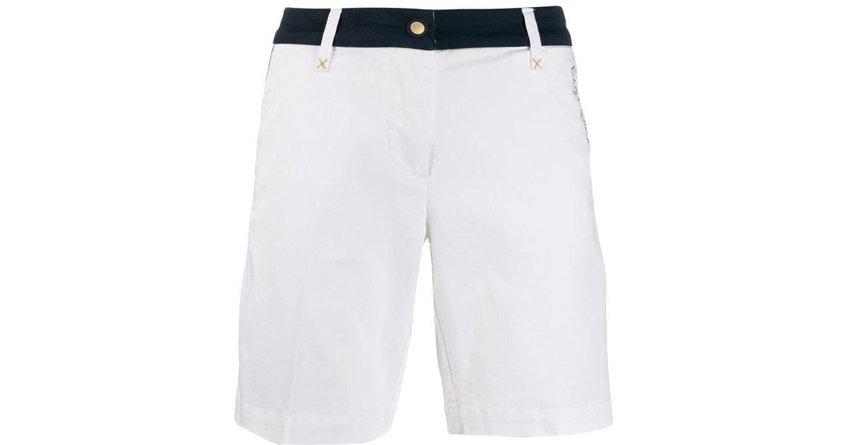 ea7 white shorts