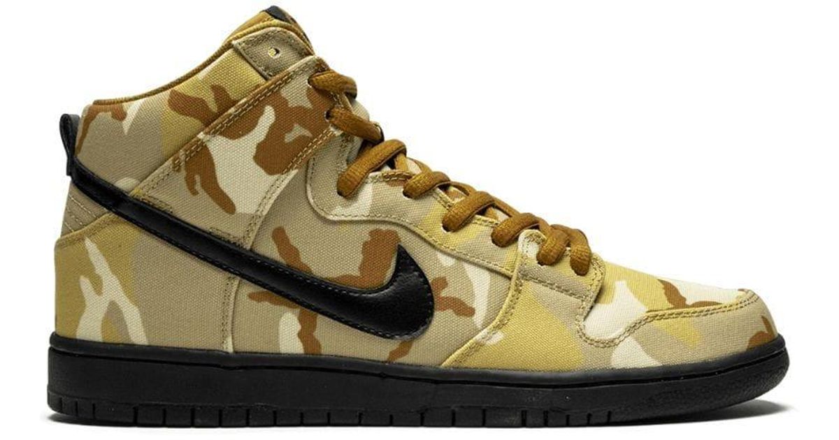 high top dunks green