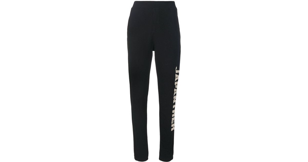 Imprimé Zoe De Lyst Karssen Black Pantalon À Jogging Slogan ZiPXTOku