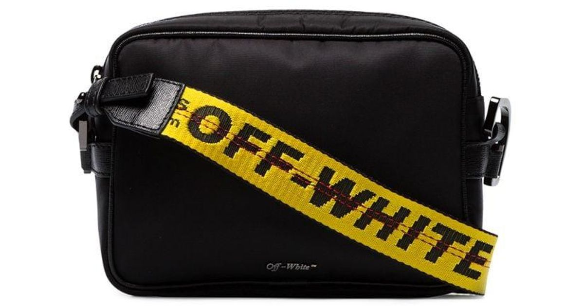 Off-White c/o Virgil Abloh Industrial Logo Cross Body Bag in Black for ...