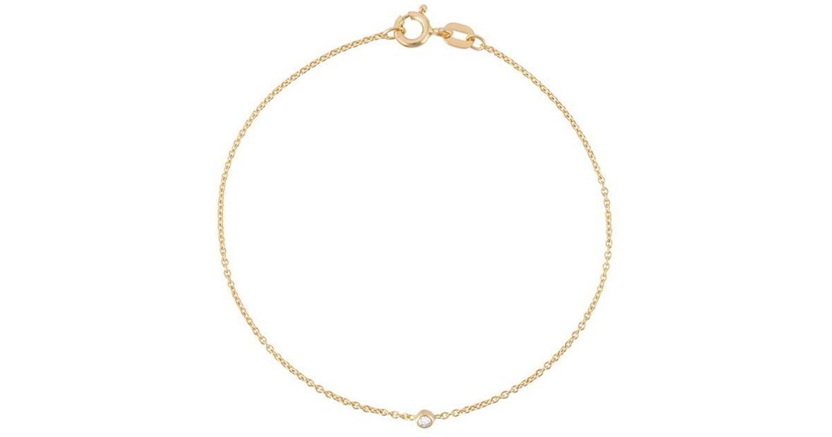 Lyst Wouters Hendrix Single Diamond Bracelet In Metallic