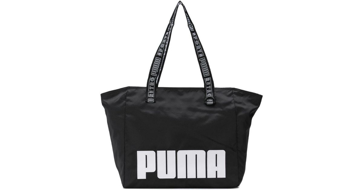 Puma Sport Tote Bag In Black For Men Lyst