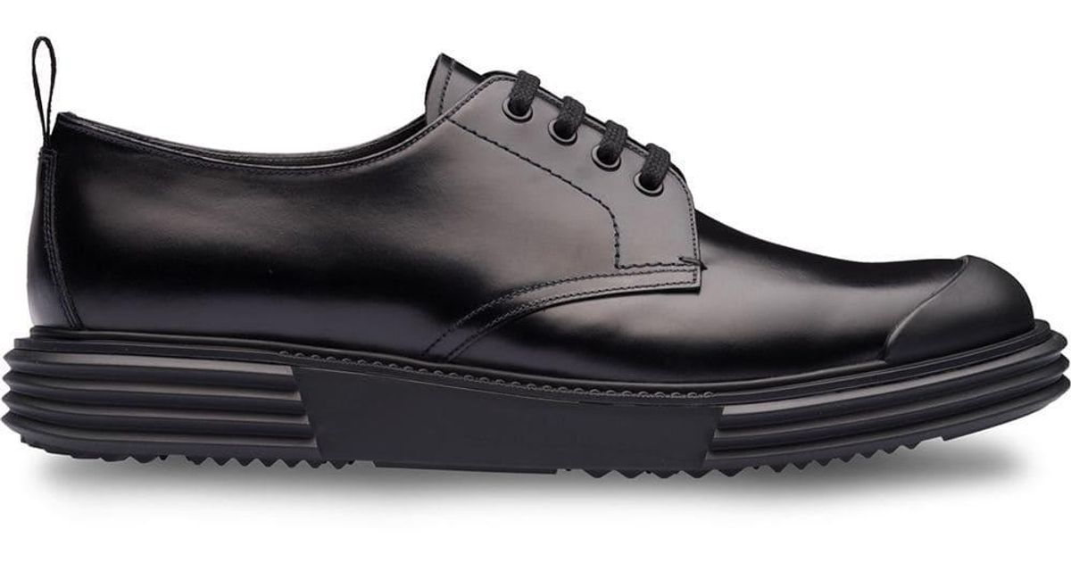 prada thick sole trainers