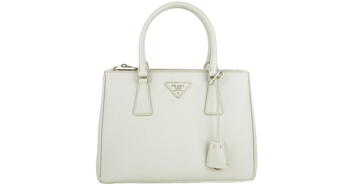 prada borsa a mano saffiano lux talco prada borsa a mano saffiano lux talco