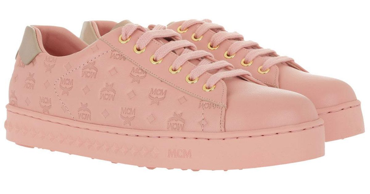 MCM W Sneakers Soft Pink in rosa | fashionette MCM W Sneakers Soft Pink in rosa | fashionette