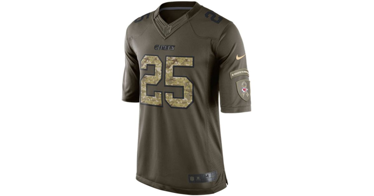Nike Men\u0026#39;s Jamaal Charles Kansas City Chiefs Salute To Service ...  