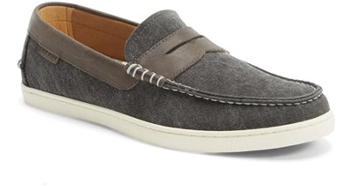 Cole haan 'pinch Weekender' Canvas Penny Loafer in Black for Men (black ...