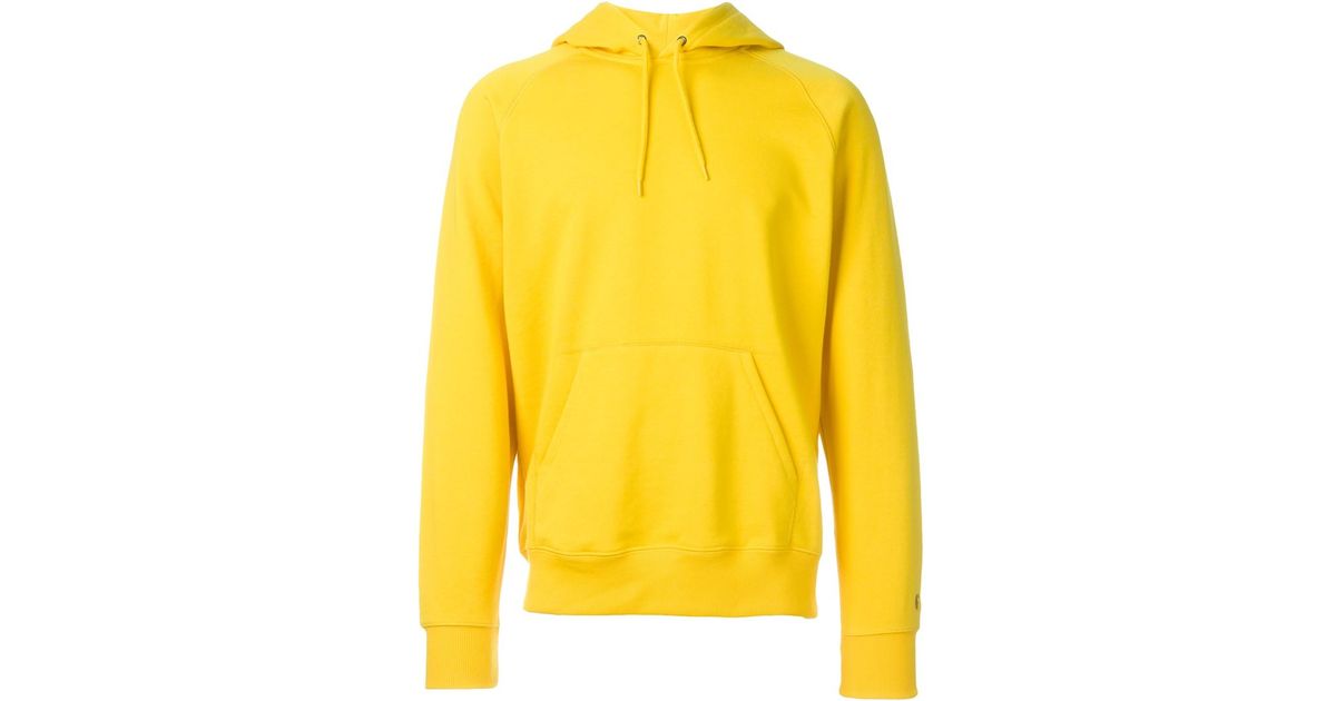 Lyst - Carhartt Kangaroo Pocket Hoodie in Yellow for Men