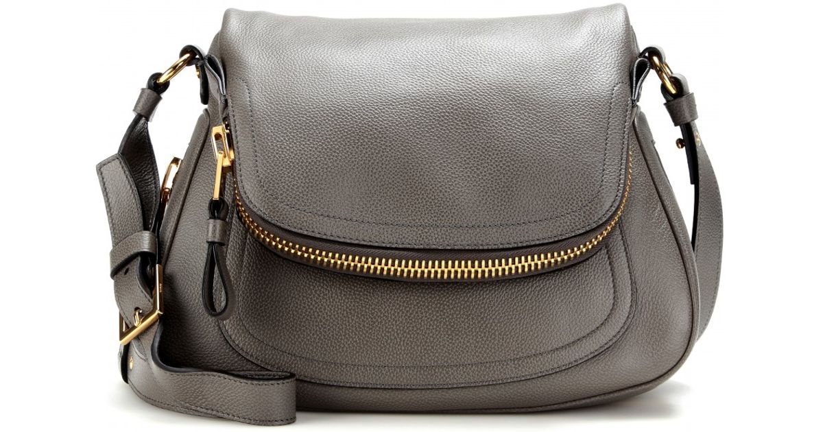 Lyst Tom Ford Jennifer Medium Shoulder Bag In Gray