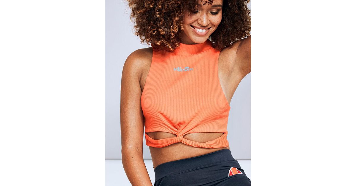 Vest Ellesse Lyst Ersilia Top In Orange Caw5T6qxw