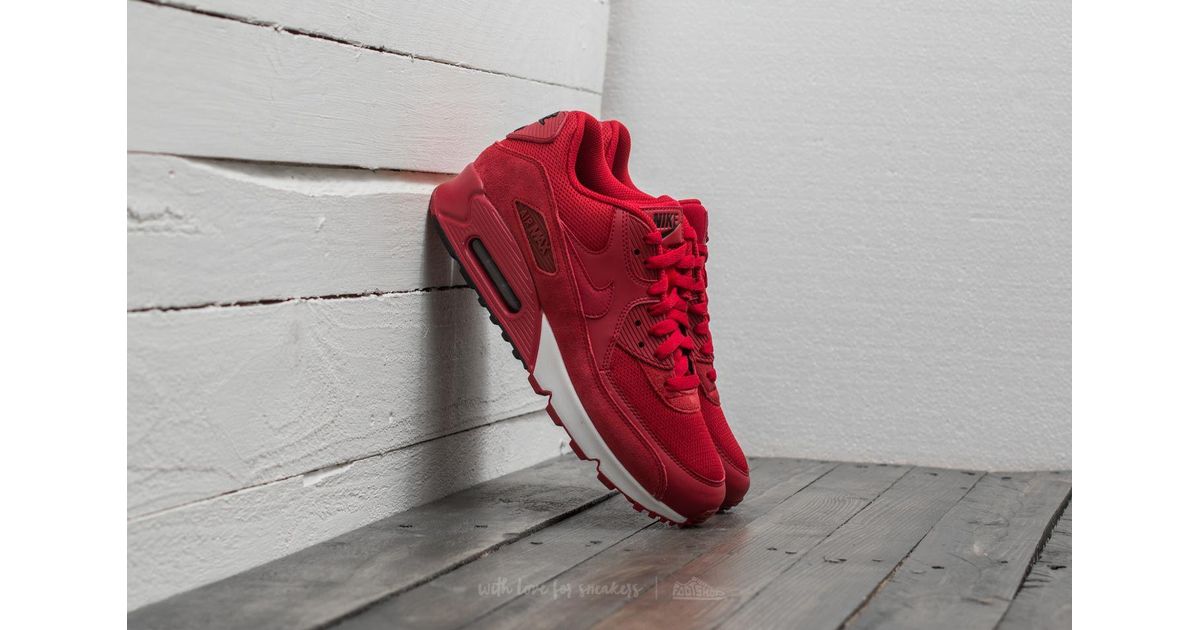 Rot | Nike Air Max 90 Essential Gym Rot Gym RedWeiß Rot | Nike Air Max 90 Essential Gym Rot Gym RedWeiß