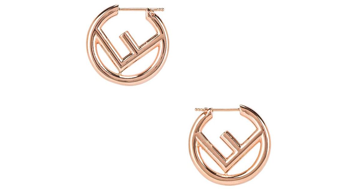 fendi small hoops