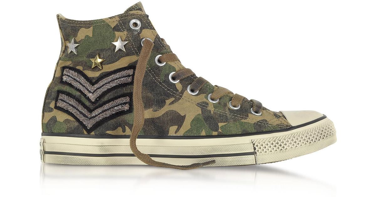 army print converse