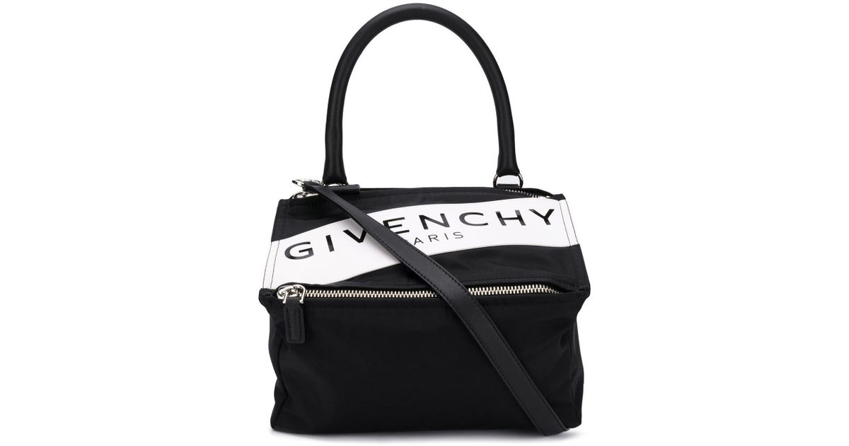 Givenchy Paris Band Small Pandora Bag In Black Lyst Givenchy Paris Band Small Pandora Bag In Black Lyst