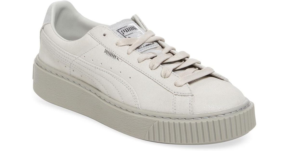 puma basket platform suede puma basket platform suede