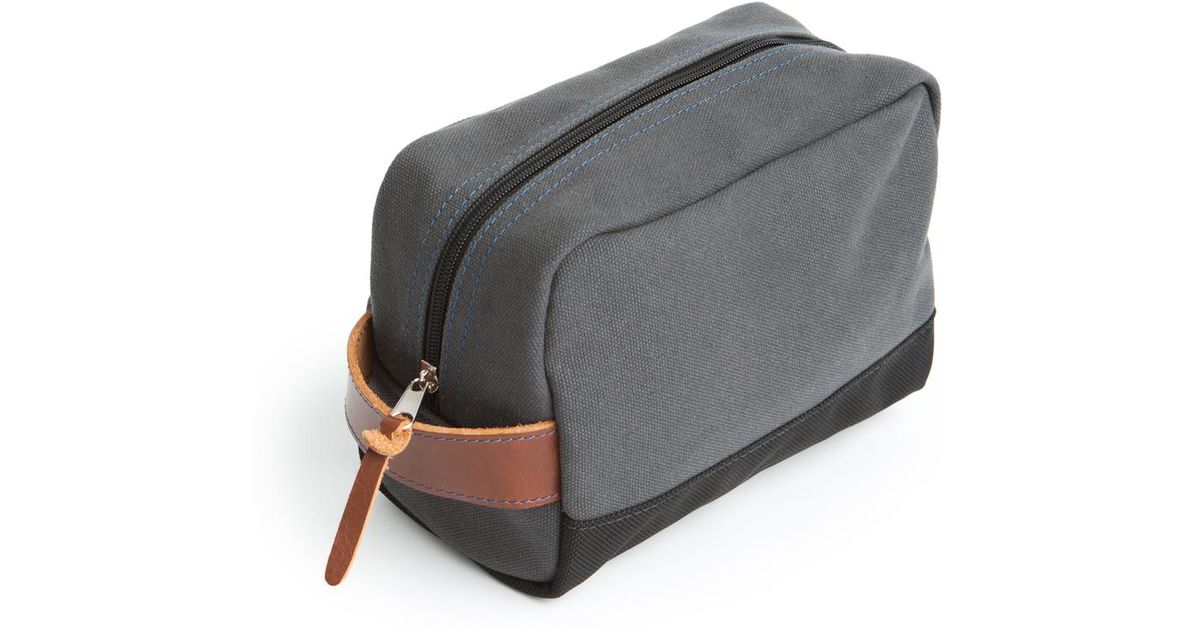 Boarding Pass Gray Hey Handsome Shaving Kit Bag For Men Lyst