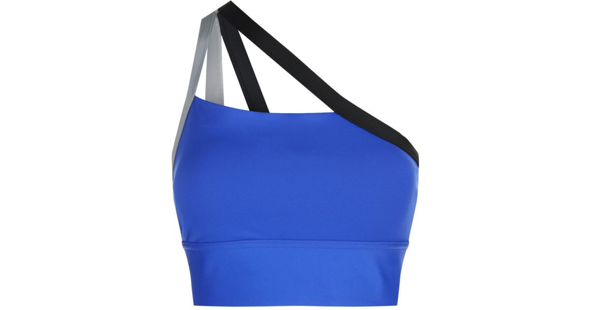 asymmetrical sports bra