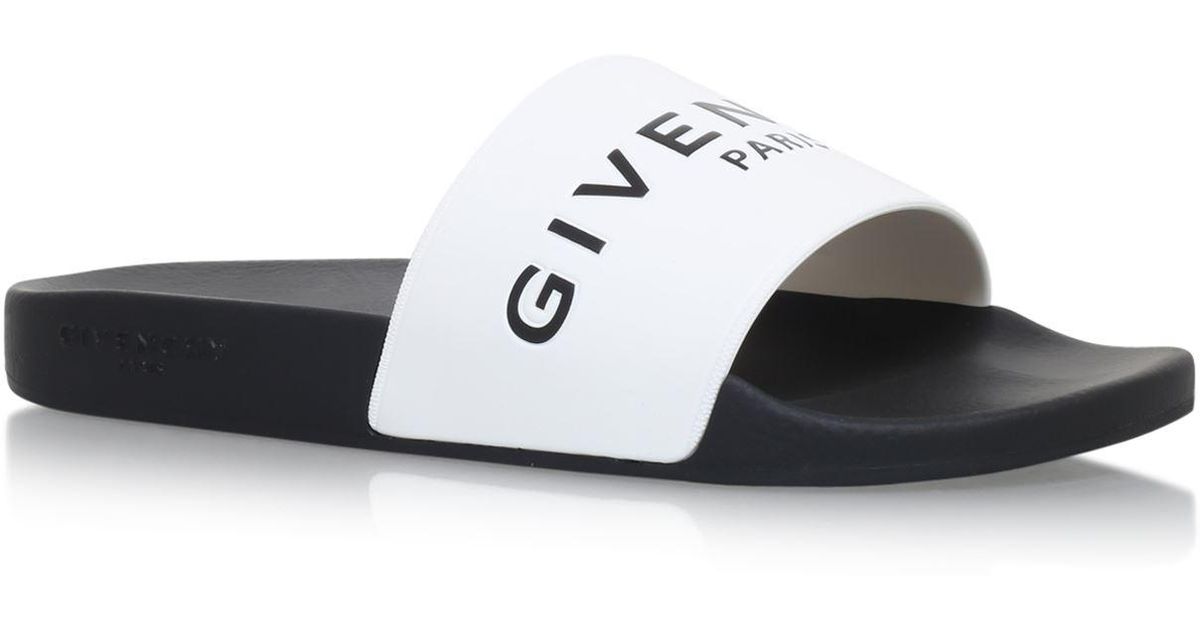 Givenchy Logo Sliders for Men | Lyst