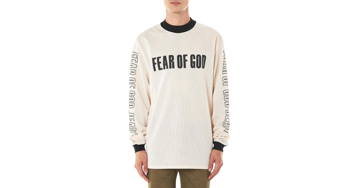 fear of god mesh jersey