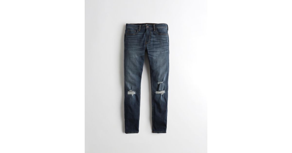 Low rise skinny jeans hollister