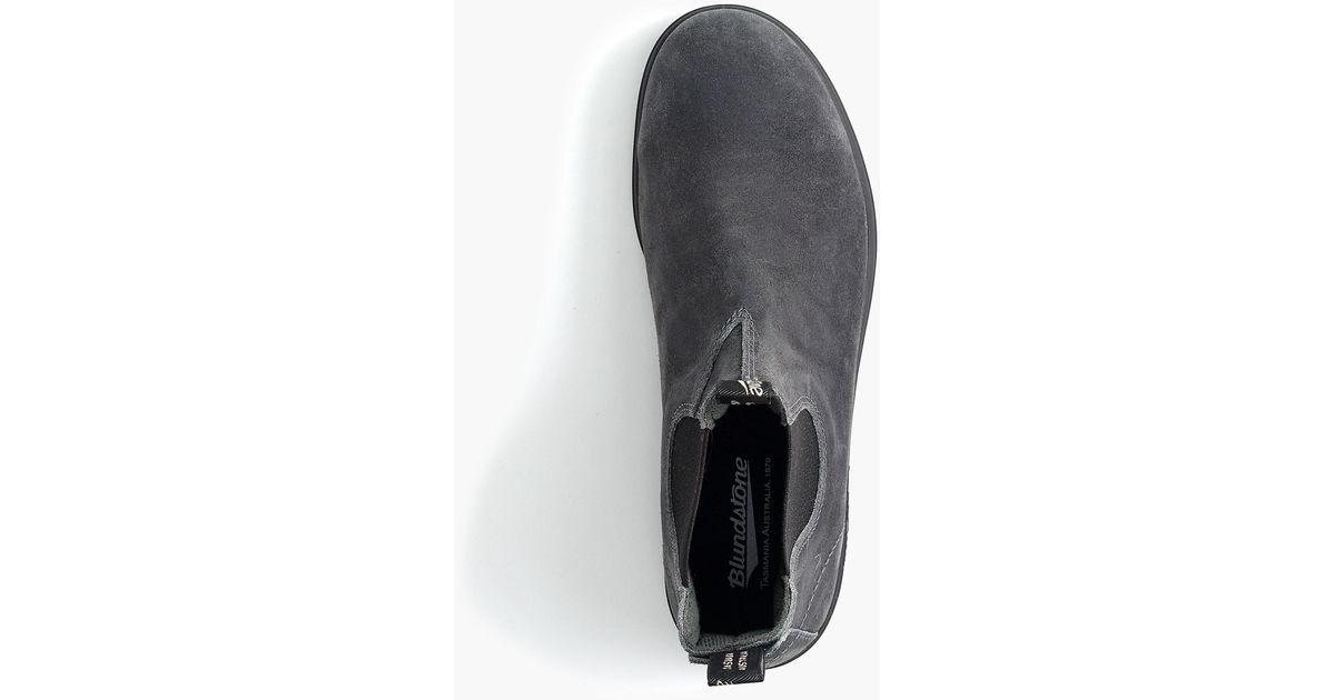 grey suede blundstones