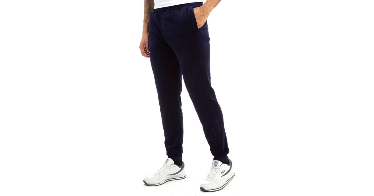 fila velour pants mens