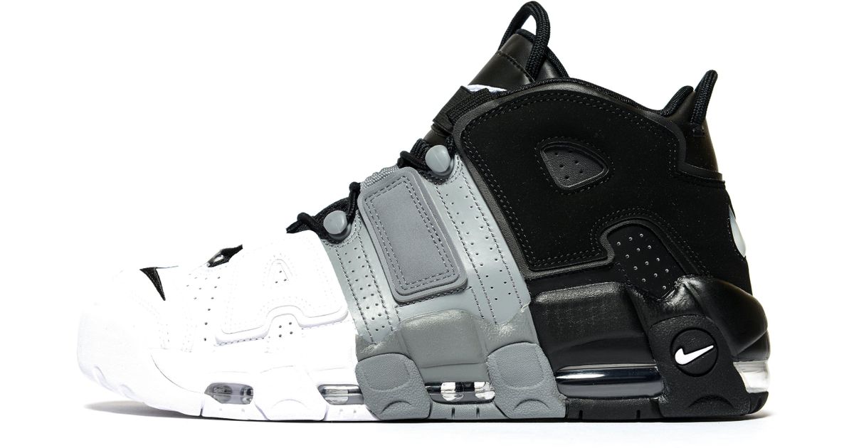 nike uptempo total black