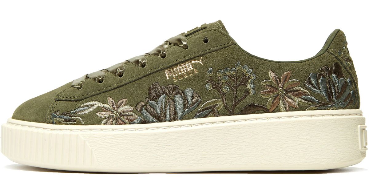 puma platform Khaki puma platform Khaki