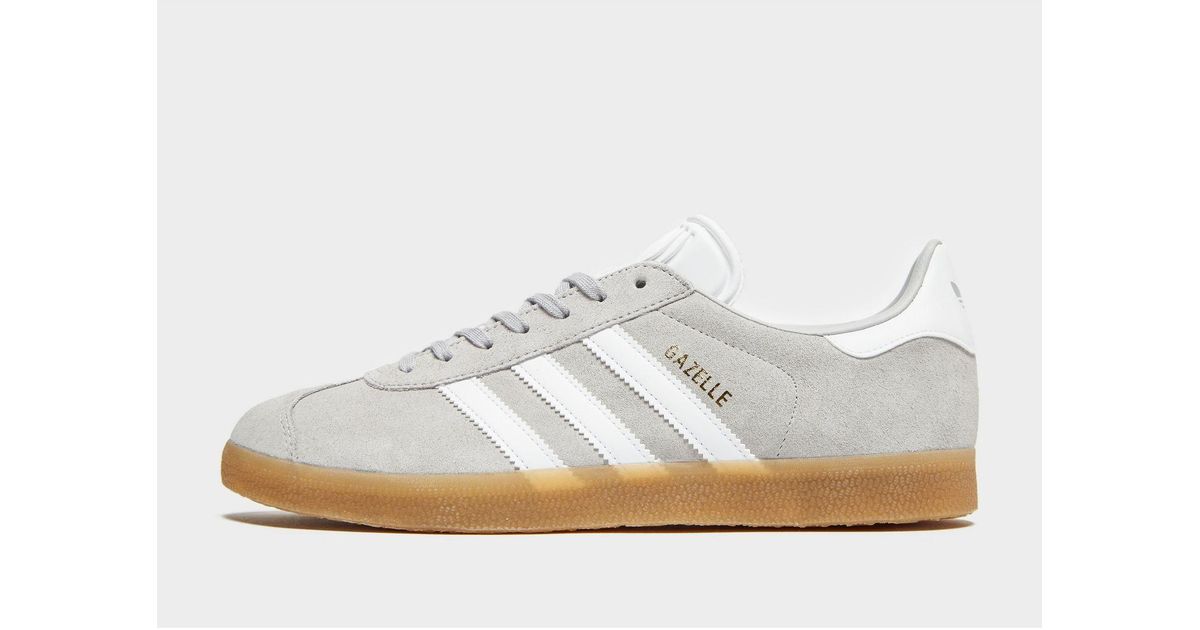 adidas gazelle mens all white