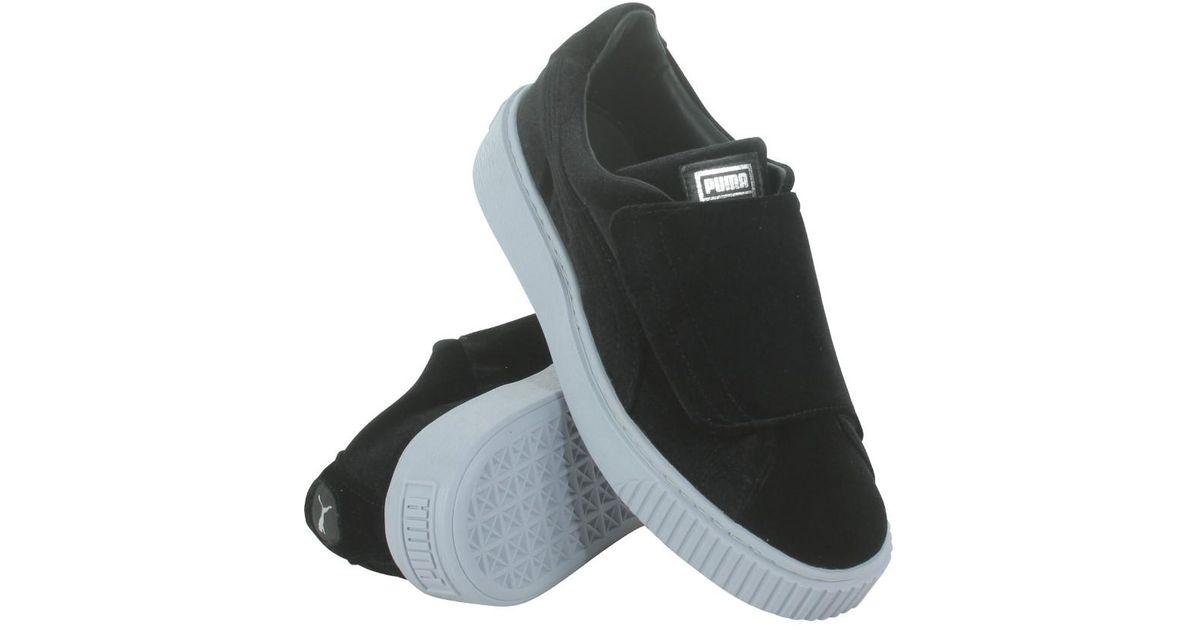 puma basket platform strapvr puma basket platform strapvr