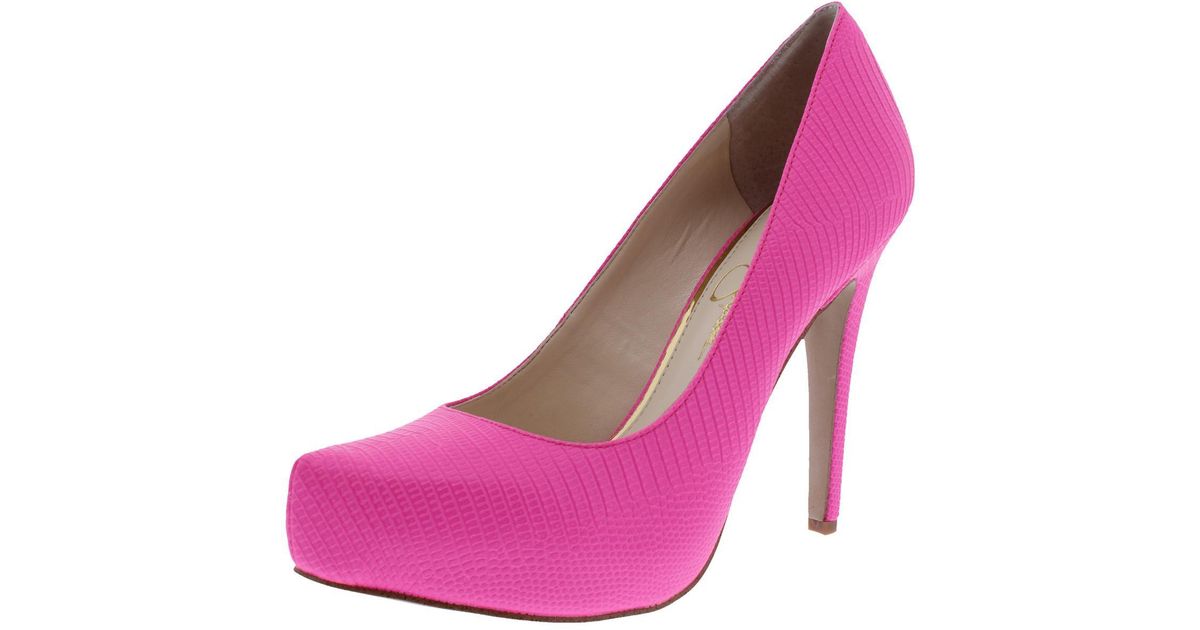 jessica simpson pink heels