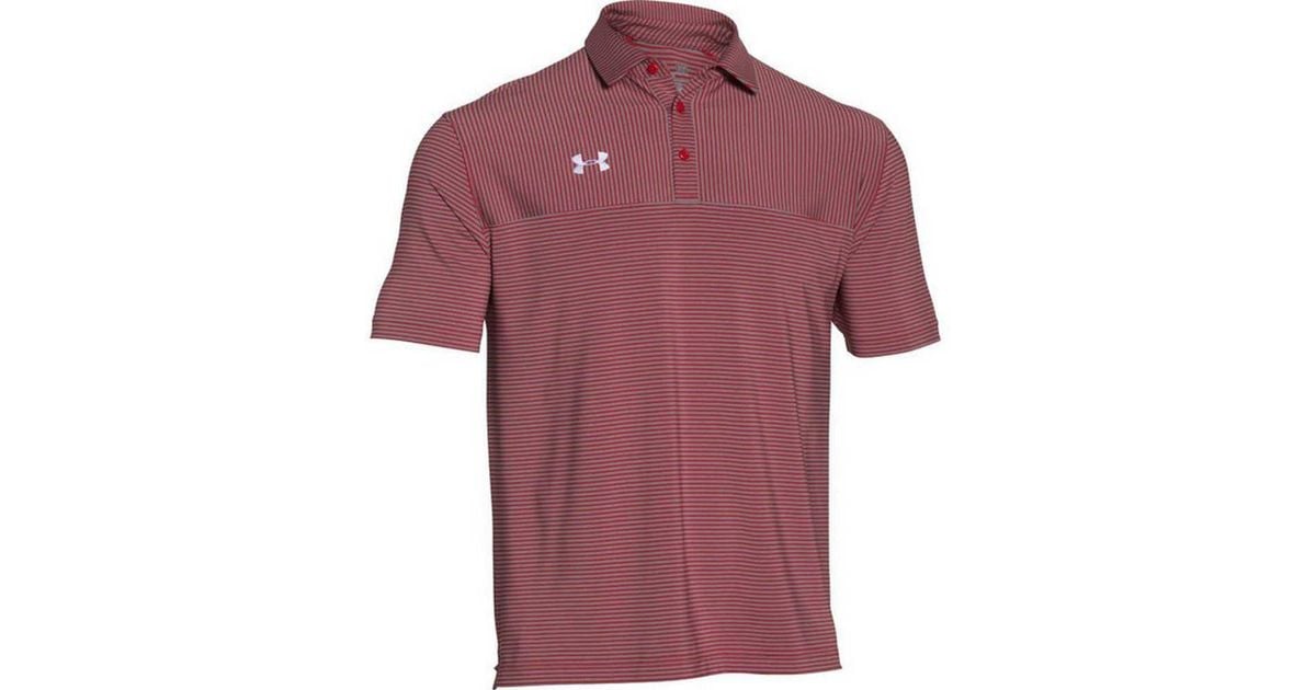 under armour striped polo