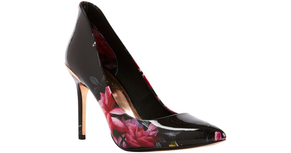 Ted baker Savei Pointed Toe Court Shoes | Lyst
