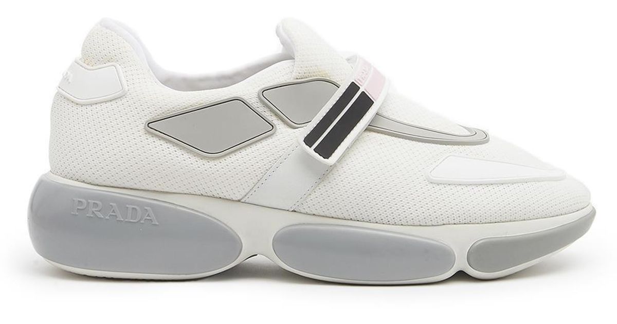 prada cloudbust touch strap sneakers