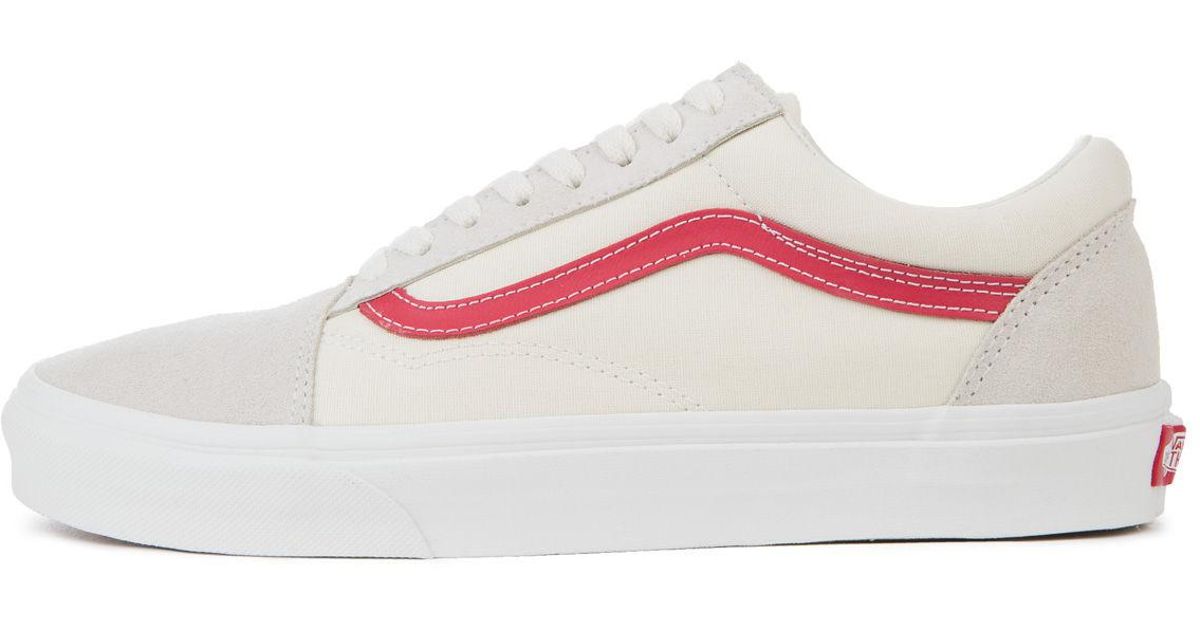 vans white red vans white red
