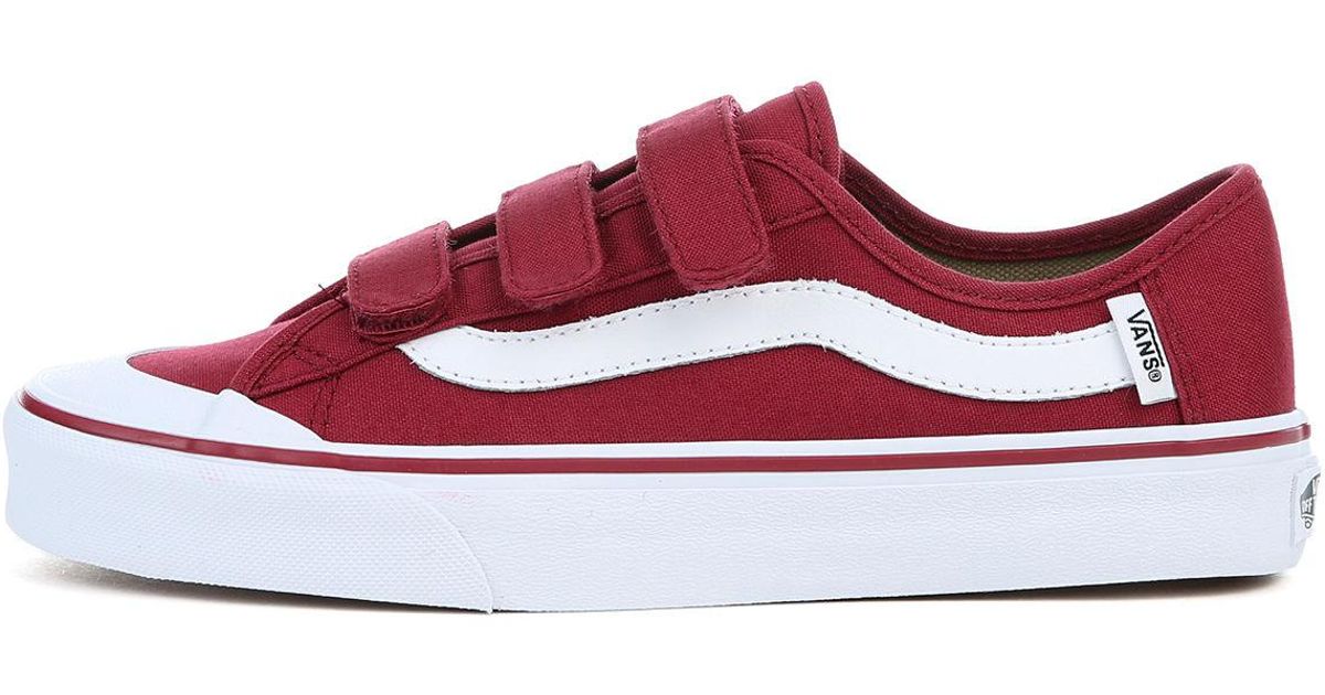 vans hightops black and red vans hightops black and red