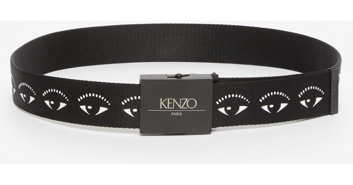 KENZO Multi Eye Belt Black in Black Lyst