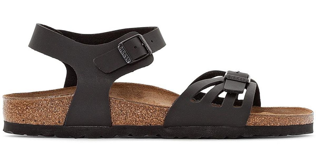 Lyst Birkenstock  Bali  Flat Sandals  in Black