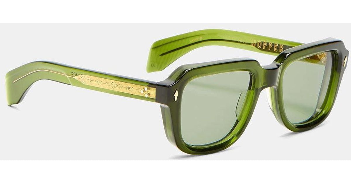 Lyst Jacques Marie Mage X Hopper Unisex Taos Sunglasses In Green in Green