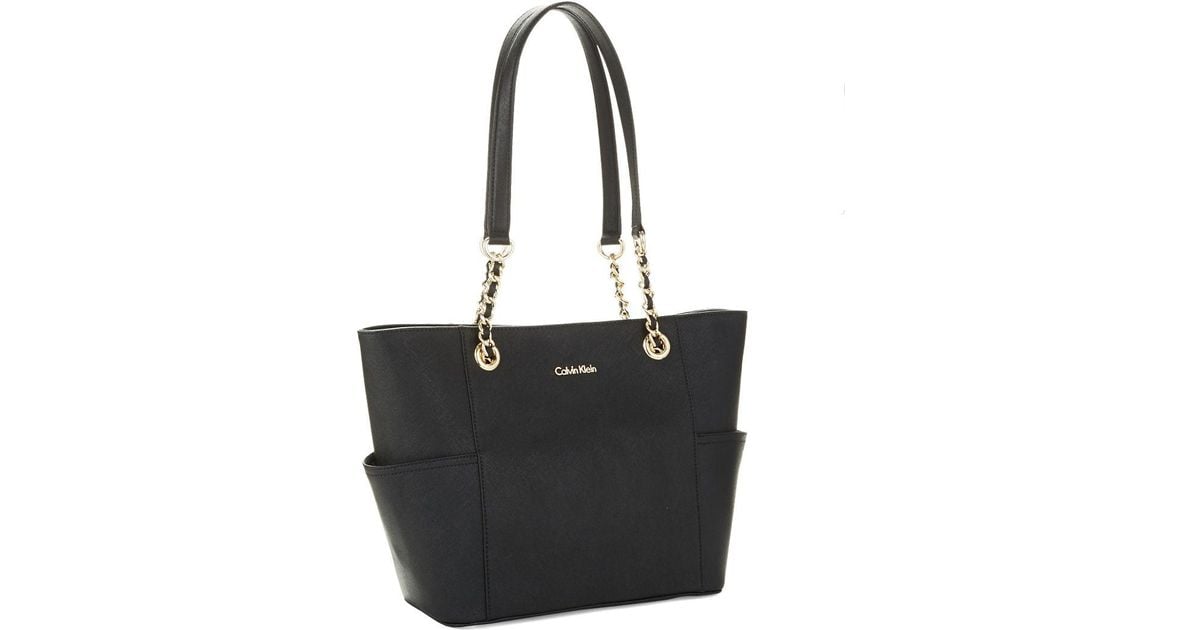 calvin klein gold tote