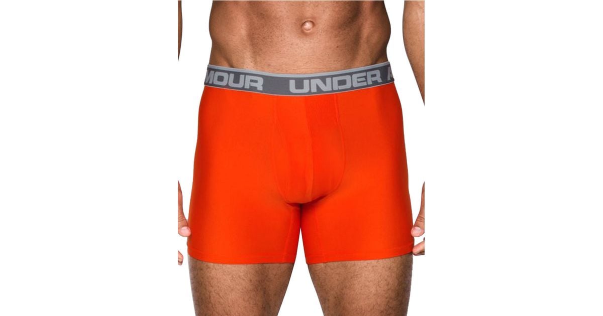 orange under armour pants