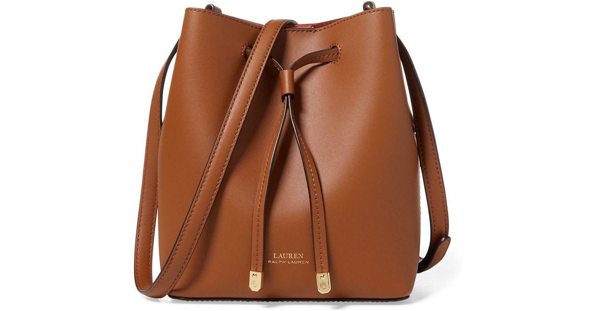 ralph lauren mini bucket bag