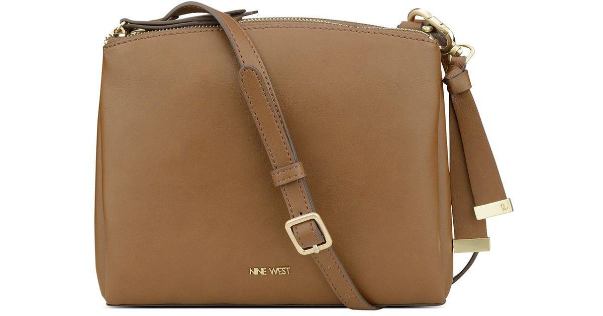 Nine West Brown Levona Crossbody Bag Lyst Nine West Brown Levona Crossbody Bag Lyst