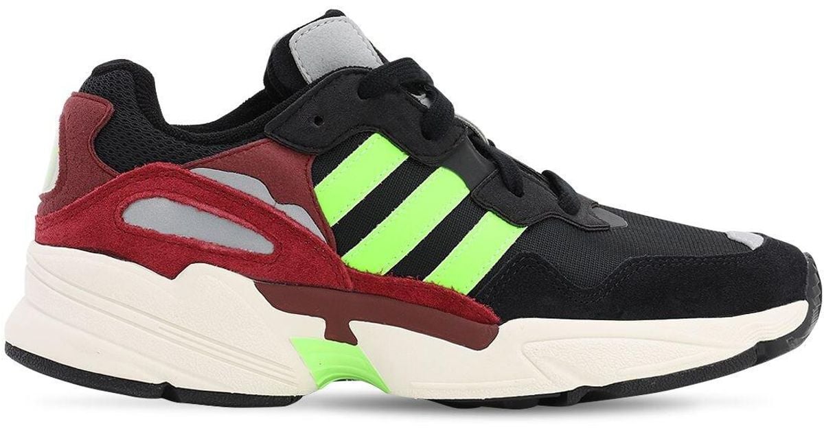 adidas Originals Yung-96 Mesh & Suede Sneakers - Lyst