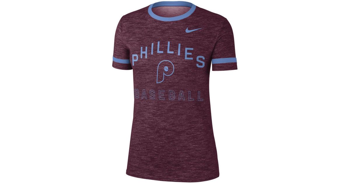 phillies maroon t shirt