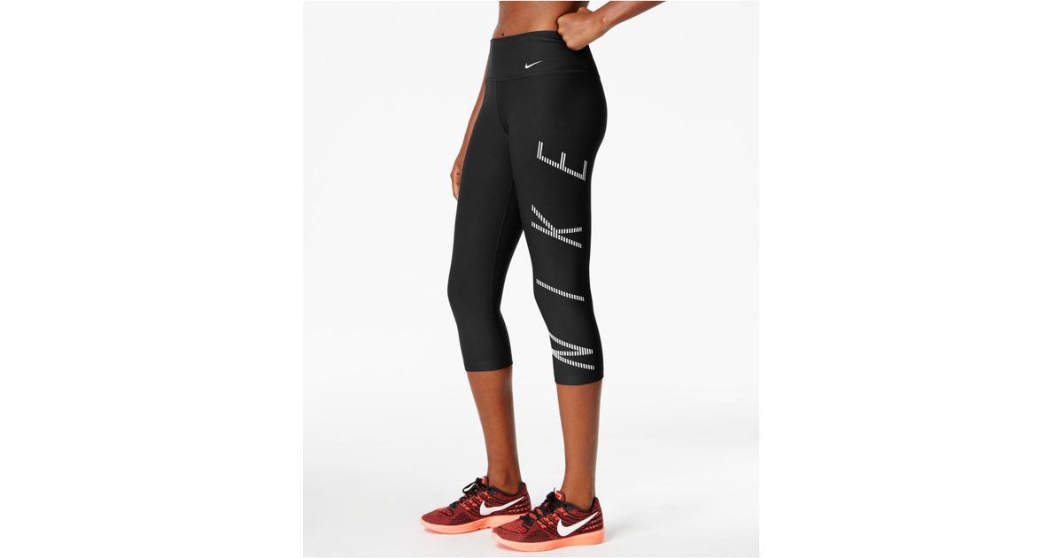 black nike capri leggings