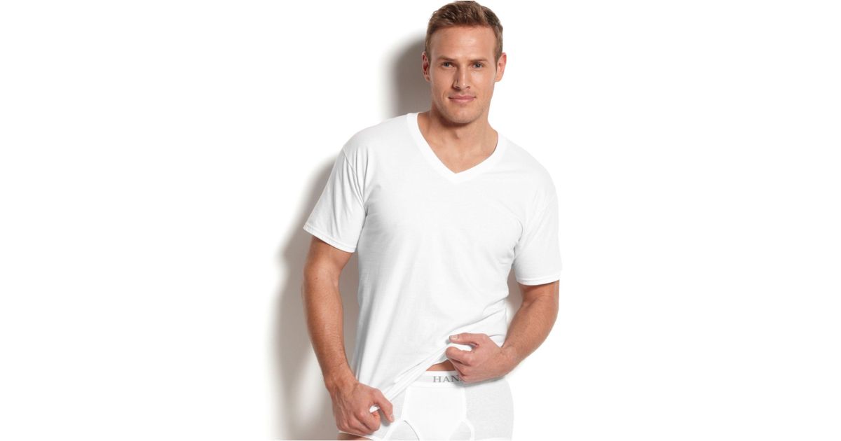 hanes freshiq undershirts