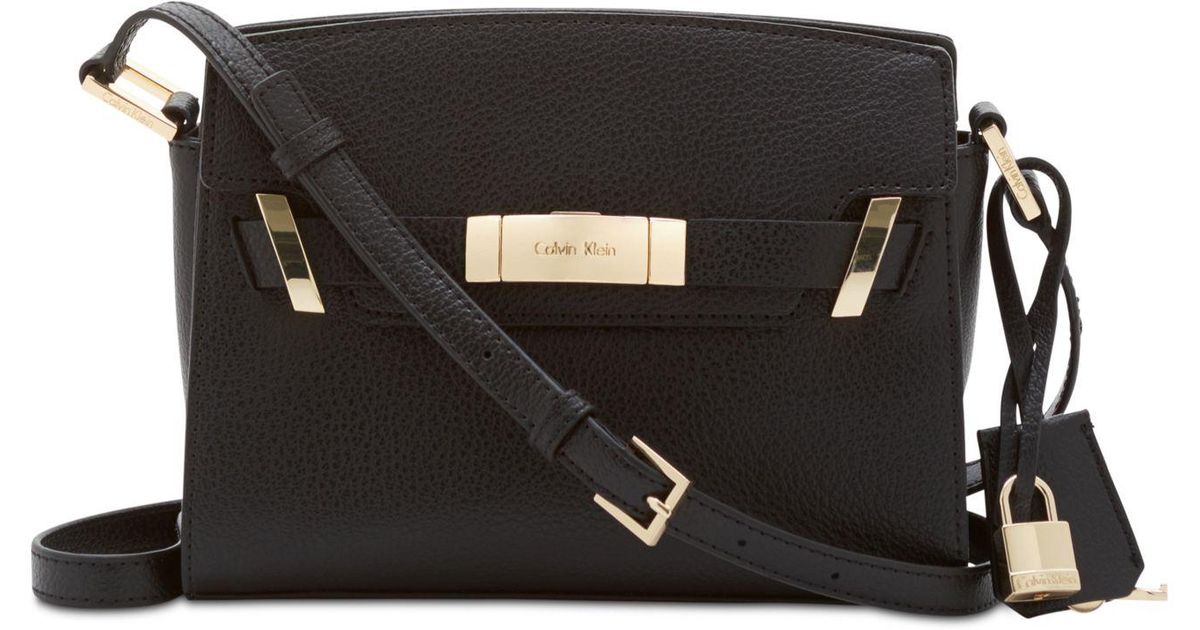 Lyst Calvin Klein 205w39nyc Brooke Belted Bag In Black