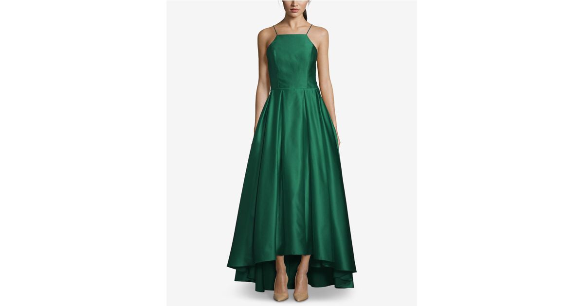 betsy and adam high low gown