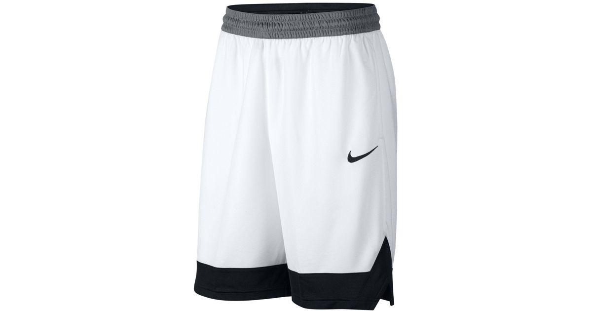 white basketball shorts nike